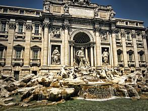 Trevi Fountain Fontana Di Trevi Rome Italy