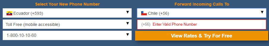Ecuador Toll Free Phone Number Database