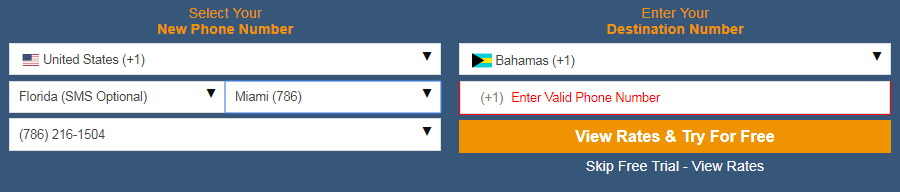 International Virtual Number Database