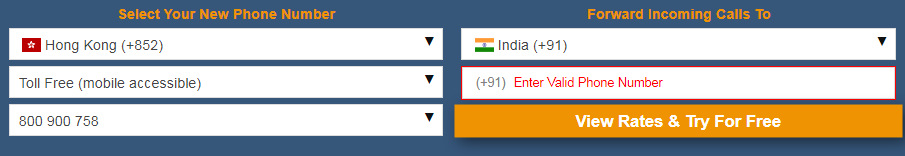 Hong Kong Virtual Number Database