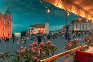 Royal Castle square, Warsaw, Poland