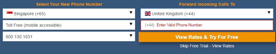 International Virtual Number Database